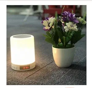 Coolcrash Magnova Universal Wireless Night LED Touch Lamp Speaker with Portable Bluetooth & HiFi Speaker with Smart Colour Changing Touch Control, USB Rechargeable, TWS for Party Festival Camping