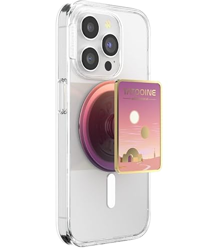 PopSockets: PopGrip met verwisselbare top voor telefoons en tablets - Star Wars - Mandalorian