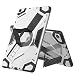 Produktbild Ntech Escort Armor hoesje met standaard & 2 Lagen Hybrid Shockproof Case Samsung Galaxy Tab A 10.1 (2019) - Zilver