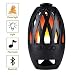Produktbild RQINW LED-Nachttischlampe Flammenlautsprecher, hervorragender Bassklang, tragbare Flicker-Flammenlampe, 2 in 1 Atmosphärenlicht Drahtloser Bluetooth-Lautsprecher