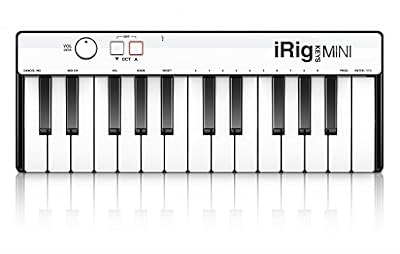 IK Multimedia iRigKeysMini Contrôleur midi USB Clavier Noir