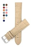 RELOJES COMPATIBLES: Compatible con determinados modelos de marcas como Festina, Guess, Hugo Boss, Seiko, Fossil, Lotus, Diesel, Breitling, Victorianox Swiss Army, Tissot, Casio, Cerruti, IWC, Calvin Klein, Ferrari, Timex, Nixon, Omega y muchos más (El reloj debe sujetarse con barras de resorte para ser compatible).