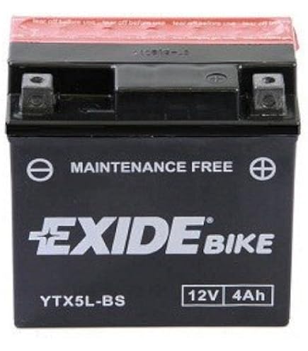 Yuasa Ytx9-bs Batería GEL FULBAT FTX5L-BS / YTX5L-BS - 12V 4.2Ah 80A, Libre De Mantenimiento, Para Moto, Scooter, Quad Deportes Motor Motocross Yuasa Ytx9-bs Batería GEL FULBAT FTX5L-BS / YTX5L-BS - 12V 4.2Ah 80A, Libre De Mantenimiento, Para Moto, Scooter, Quad Deportes Motor Motocross
