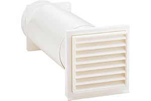 Remko Wanddurchführung (für die Klimageräte RKL 300 / RKL 360, einfache Montage, Schutzgitter) 1613118 [Energieklasse A+++]