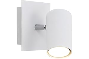 Trio Leuchten Base Spot Cil.Soft Bianco Cm 12 Trio 802400101 Marley Faretto, 25W, 12 cm GU10