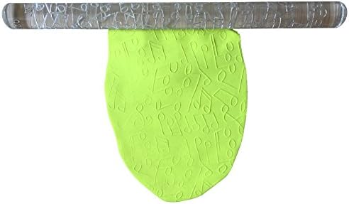 Karen Baking Musical Note Shape Embossing Rolling Pins Sugar Craft Tools Fondant Cake Decoration