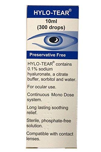 Hylo Tear Gouttes lubrifiantes pour les yeux secs 10 ml
