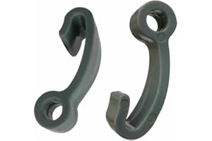 ARMYJY 12Pcs Plastica Snap Fissare Corda Ganci Clip per Gommone Barca Pesca Zattera Marine