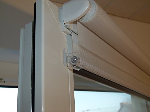 Doppelrollo FOXX Klemmfix weiss 60×220 cm - 4