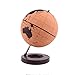 Produktbild TMY Büro Globus Kork Holz Tellurion Globus Marmor Karten Globen Home Office Dekoration Weltkarte Training Geographie Karte Ballon Geschenk (Größe : 20cm)