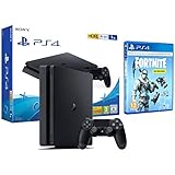 PS4 Slim 1TB schwarz Playstation 4 Konsole + Fortnite: Deep Freeze Bundle [inkl.1000 vbucks]