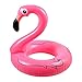 Produktbild Olycism Aufblasbarer Flamingo Schwimmring Luftmatratze Aufblasartikel Strandspielzeug für große Kinder und Erwachsene (Rose Red)