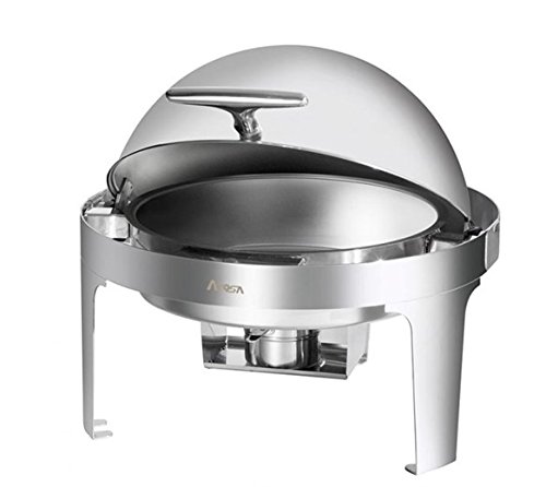 Atosa Round Roll Top Chafing Dish 5 Ltr Buy Online In Qatar