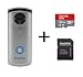 Produktbild SecuFirst Video Türklingel mit HD-Qualität Video, Wasserdicht, Intercom, Personendetektion, WiFi / LAN, Sicherheitskamera, Nachtsicht - Mit Gratis 32GB MicroSD-karte, kein Abo oder zusätzliche Kosten