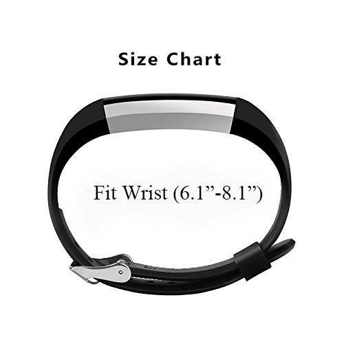 Neueste Fitbit Alta HR und Alta Armband, BeneStellar Einstellbar Köper Ersatz Armband für Fitbit Alta hr and Alta Band mit Metallschließe - 6