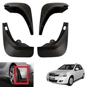 Cabix Box Type Car Mud Flap Tyre Flap for Mahindra Verito