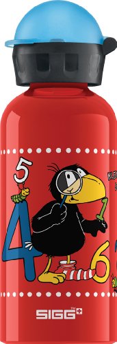 Preisvergleich Produktbild Sigg Trinkflasche Kleiner Rabe Socke Schule, Rot, 0.4 Liter, 8377.80