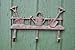 Delightful 'garden' Cast Iron Coat Hook with 3 hooks - great gift idea for any keen gardener!