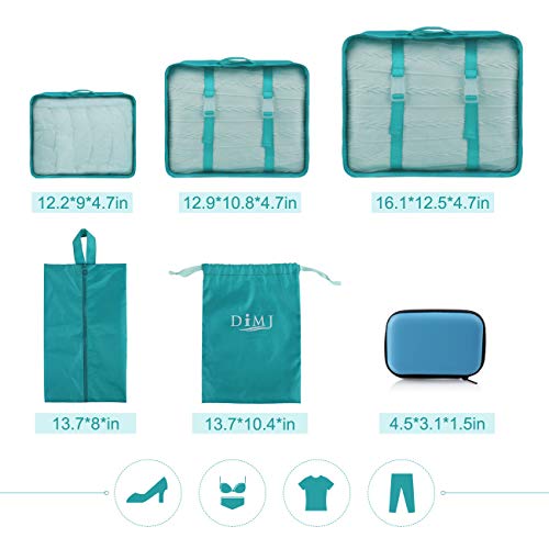 Ensemble-de-8-organisateurs-de-Voyage-avec-Sac-Grand-Cube-impermable-Sacs-Rangement-de-Valise-Voyage-avec-Les-VtementsChaussures