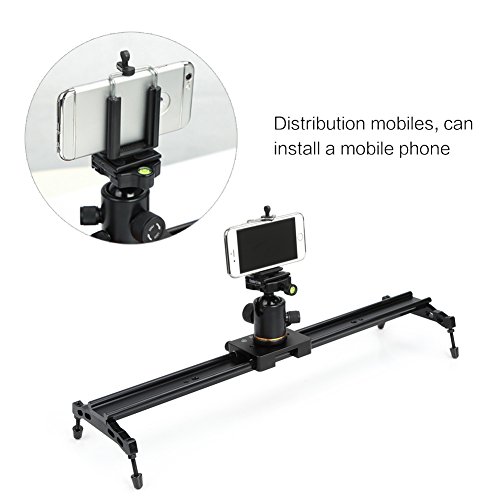 Koolertron Rail Slider Curseur Coulissant en Alliage d Aluminium Syst me de Stabilisation avec Base de Conversion GoPro et T l phone Clip pour Canon Nikon Sony DSLR Cam ra Cam scope GoPro Smartphone 80cm 32 Noir reviews Koolertron Rail Slider Curseur Coulissant en Alliage d Aluminium Syst me de Stabilisation avec Base de Conversion GoPro et T l phone Clip pour Canon Nikon Sony DSLR Cam ra Cam scope GoPro Smartphone 80cm 32 Noir