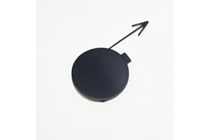 CARJOY Heckstoßstange Abschlepphaken Abdeckung Stoßstange Abschleppöse Abdeckkappe Heck Kompatibel Mit VW OEM 3AF807441GRU