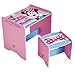 Disney Minnie Mouse Kids' Desk and Stool by HelloHome