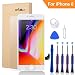 Produktbild FLYLINKTECH Für iPhone 8 Display Weiß, LCD 3D Touchscreen Digitizer Assembly mit Werkzeuge und Displayschutzfolie Für iPhone 8 Weiß 4.7"