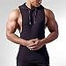 Produktbild Swallowuk Hoodie Herren Tankshirt T-Shirt Unterhemden Ärmellos Weste Fitness Tank Top Muske Shirt Sport Gym Bodybuilding Vest Unterhemd (XXL, Navy)