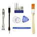 Produktbild Werkzeugset Professionel für Nintendo 13 in 1 Set Reparatur Tragbarer 3,8 mm 4,5 mm Schraubendreher Bit Sicherheit 2,0 Schraubendreherkit Werkzeug Kit Bundle Zubehör für Nintendo Switch NS NX NES SNES N64 Sega Game Boy und Konsolen