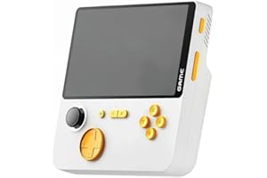 TIMITS Console di videogiochi portatile, console di gioco retrò HD da 5 pollici, 15000 giochi, 6000 mAh, compatibile con 13 emulatori. È possibile aggiungere giochi.