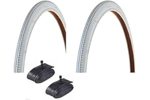 CicloSportMarket 2 COPERTONI COPERTURE Pneumatici 24 x 1 3/8 + 2 x Camere d'Aria Omaggio - Carrozzina/Sedia A ROTELLE