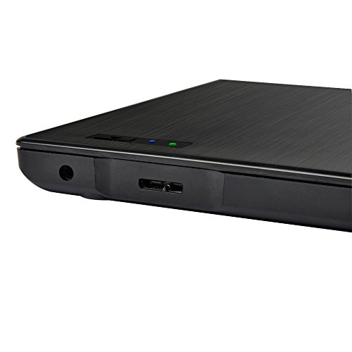 VersionTech USB3.0 Externe Optische Laufwerke, DVD-RW, CD-RW Laufwerk Brenner Superdrive für Apple Mac Macbook Pro und Laptop (Schwarz) - 5