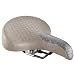 Produktbild FAHRRADSATTEL CITYSATTEL in VINTAGE RETRO LOOK 3040 HORSE OLD GRAY- spezielles HF Design in Braun&Silber - Made in Italy