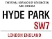Produktbild London - Hyde Park - Blechschilder Nostalgie - Grösse 20x15 cm