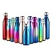 Produktbild Anjoo Thermosflasche 500ml , Vakuum Isolierflasche 0.5L, Kein BPA Sport Wasserflasche - 24 Std Kühlen & 12 Std Warmhalten . Pulverlackierung Kratzfestigkeit Leicht zu reinigen,Geeignet für Yoga, Berg