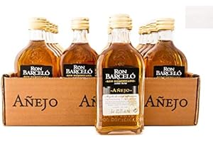 RON BARCELÓ RON BARCELO AÑEJO Miniatura - 1 botellita de 5 cl