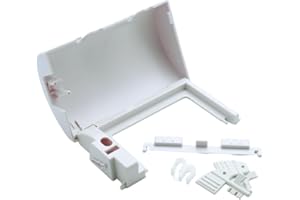 Socketsafe UK Electrical Key Lockable Twin Plug Socket Protector Covers (Single), Off-White, DO-61000