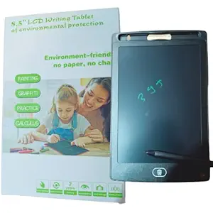 Om Sai Toys Colourful Screen LCD Writing Tablet Pad 8.5 Inch Color Line E-Writing Electronic Board and Scribble Memo Notes for Kids and Adults at Home,School and Office Multicolor