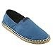 Live Ur Style Men Bright Blue Textured soft SUEDE Casual Slip on Shoes Espadrilles RS.999.00