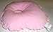 Anti-Pressure Baby Head Support Pillow MADE IN ENGLAND. Recommended by Paediatricians to prevent flathead (positional plagiocephaly). Breathable pillow with 100% Cotton Cover (Pink). The central cavity provides a non pressure soft all round positioning surface allowing for natural cranial reshaping. Can be used anywhere.