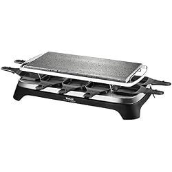 Tefal PR457812 Pierrade Raclette Inox Noir 52 x 28 x 14 cm