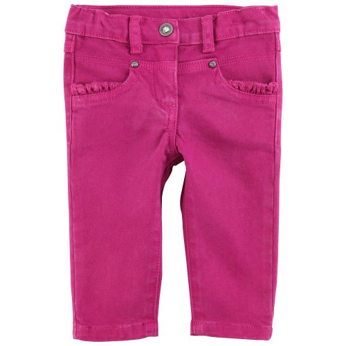 3Pommes 3A22042 Baby Girl's Lyly Folk Jeans Blackcurrant 3 - 6 Months