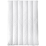 Billerbeck 5107450001 S34 - Edredón, fibra textil, algodón, blanco, 155 x 220 cm