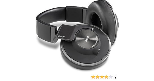 AKG K550 MKIII Premium Closed High Performance Over-Ear Headphones with 2D  Axis Folding Mechanism and AKG Reference Sound with Noise Isolation  Compatible with Apple iOS and Android Devices - Black: Amazon.de: Musical