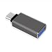 Produktbild Roll over image to zoom in ECVILLA Type-C to Micro HyperDrive USB 3.0 Adapters for 12" MacBook, ChromeBook ,Pixel, Nexus 5X, Nexus 6P, Nokia N1, OnePlus 2 and More (Gray)