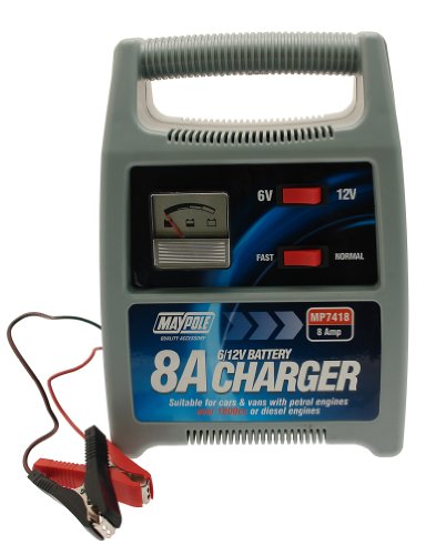 Price comparison product image Maypole 7418 8A Battery Charger 12V