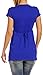 Zeta Ville - Women's Maternity Nursing Wrap Front T-shirt Top Shirt S-3XL - 373c (Royal Blue, UK 14)