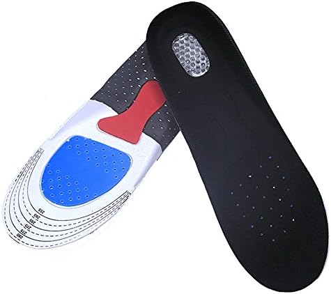 Sufely® Military multi-purpose sports soft insoles；Thick cushioning insole basketball football cellular deodorant. (7-11UK)