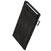 Produktbild fitBAG Classic Schwarz Handytasche Tasche aus original Alcantara mit Microfaserinnenfutter für LG Magna | Hülle mit Reinigungsfunktion | Made in Germany