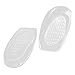 Produktbild SODIAL(R)1 Paar Gel Silikon Fersenpolster Schuhe Ferse Einlegesohlen - Transparent